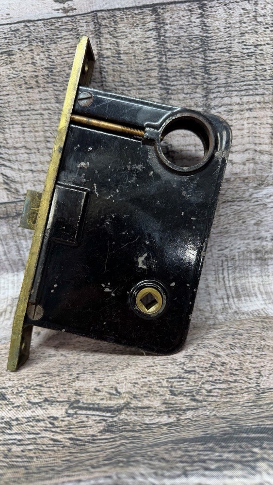 Vintage Russwin 01248 Push Button Mortise Lock