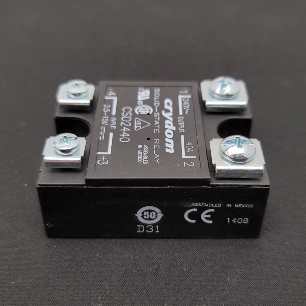 Crydom CSD2440 Solid State Relay Control: 3.5-15VDC, Output: 240VAC 40A
