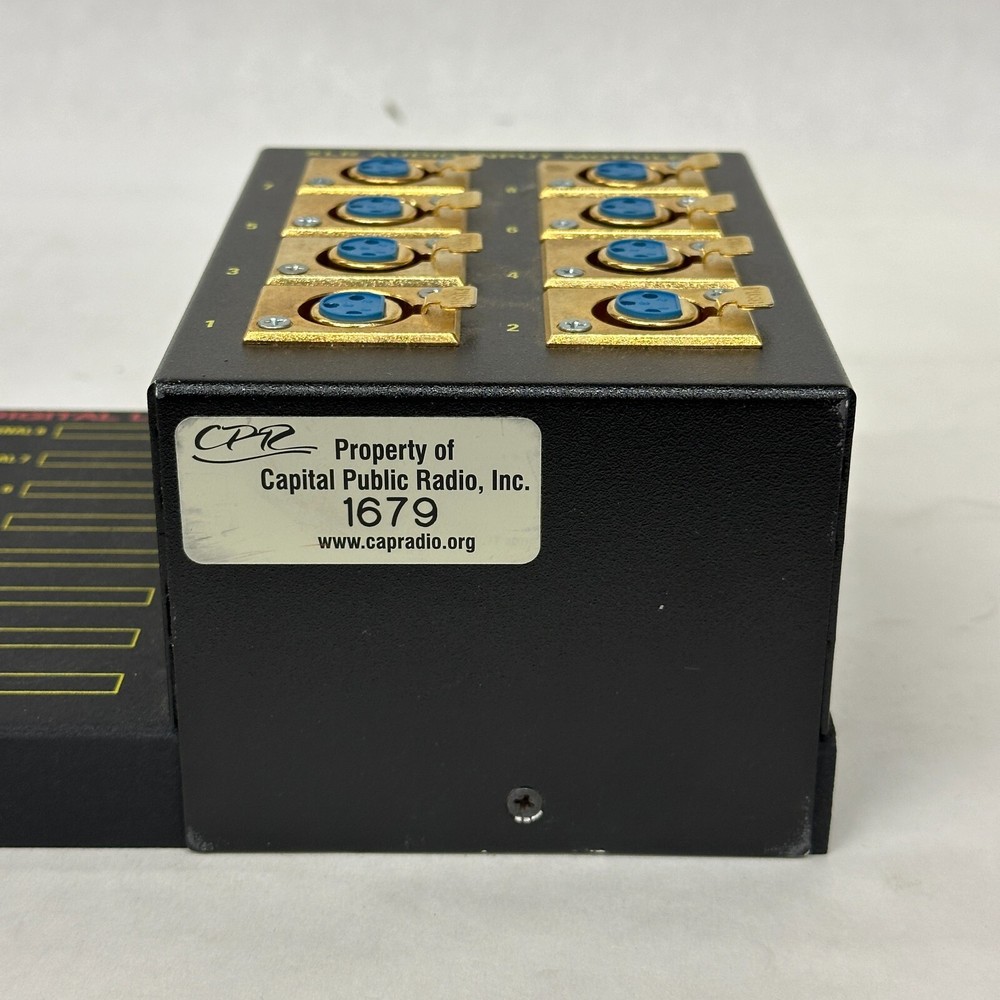 Digital Loggers MIL-8000U Digital 8-CH Audio Logger with XLR Audio Input Module
