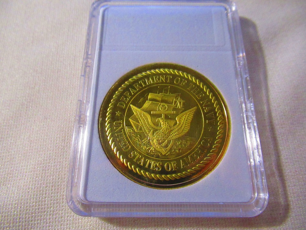 US NAVY - USS Bainbridge (CGN-25) Challenge Coin