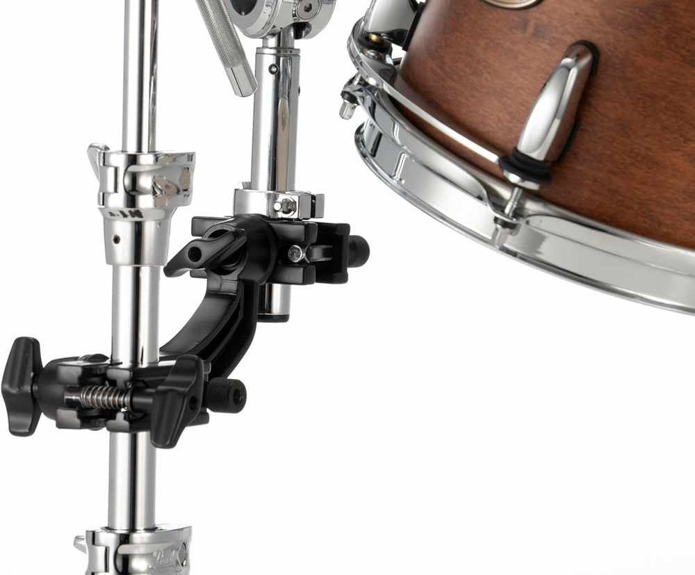 Long Two Position Twin Revolving Adapter, Black