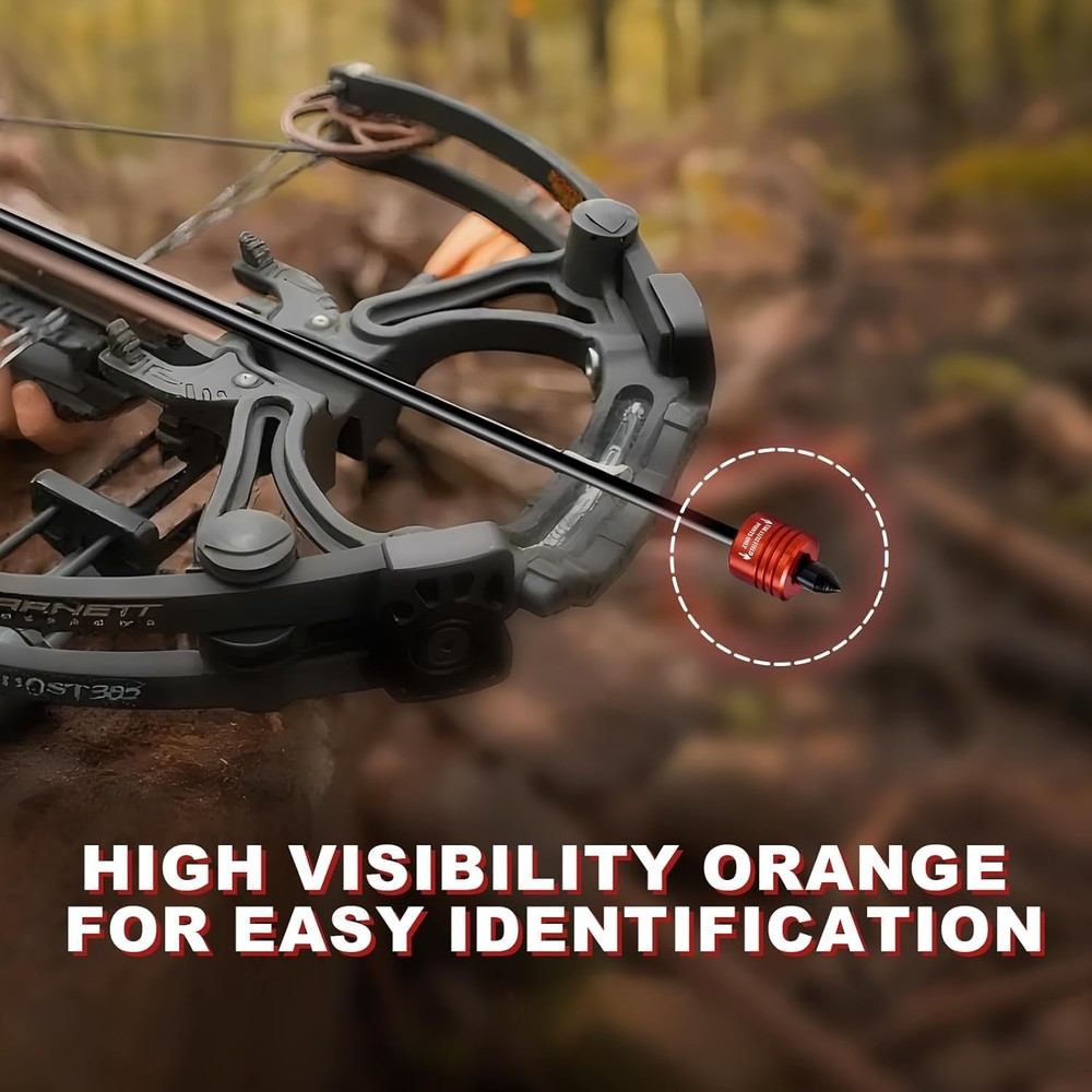 Crossbow Bolt Decocking Heads,Decocking Point Accessories Red-4pcs