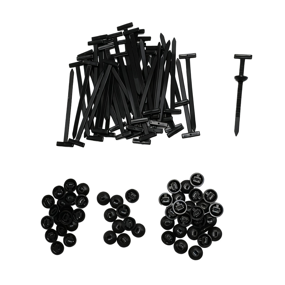 Nylon Self-Locking Cable Tie 200Pcs Heavy Duty Universal Zip Buckle