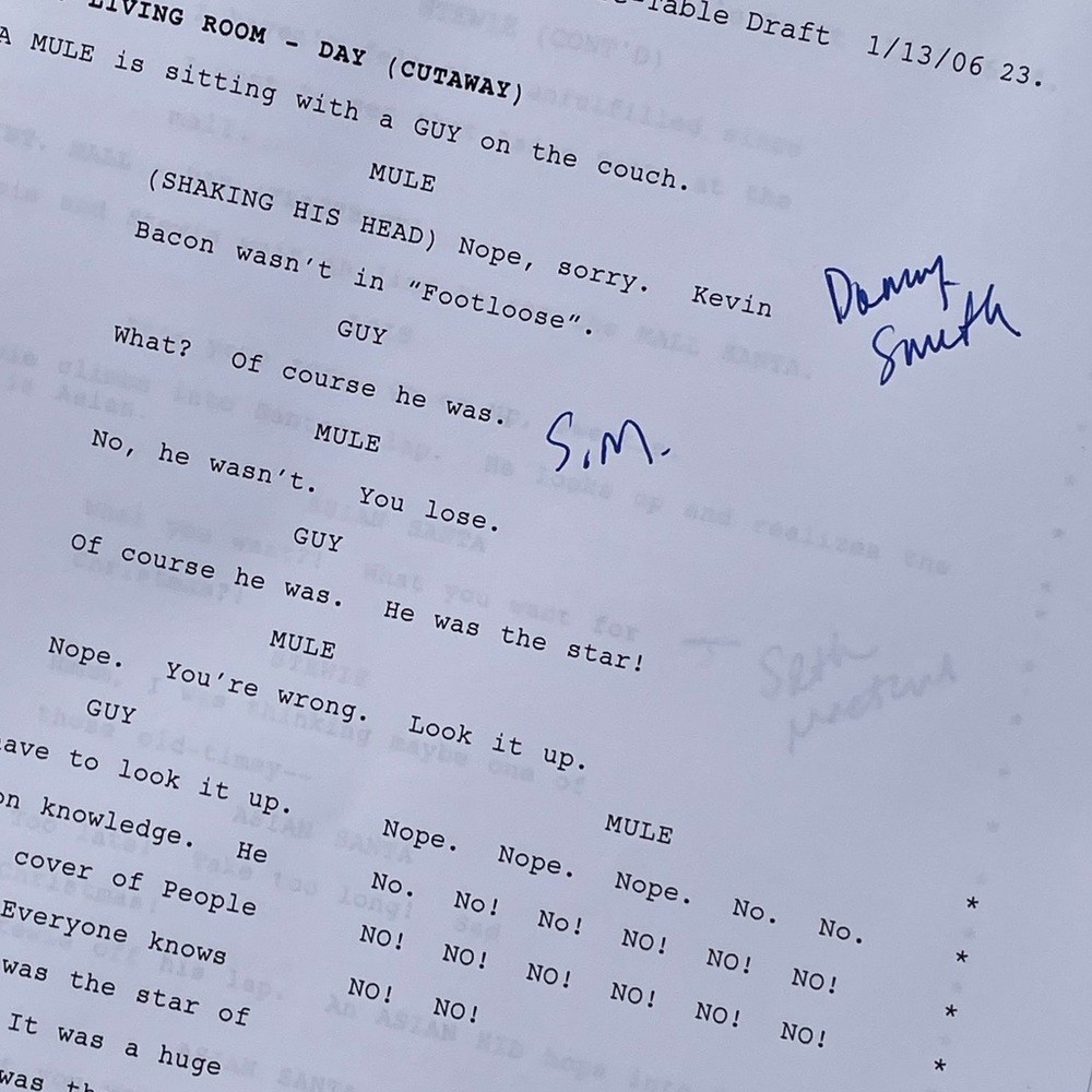 Family Guy SET 2006 Production Used Table Draft Scripts w/ Written Casting Notes