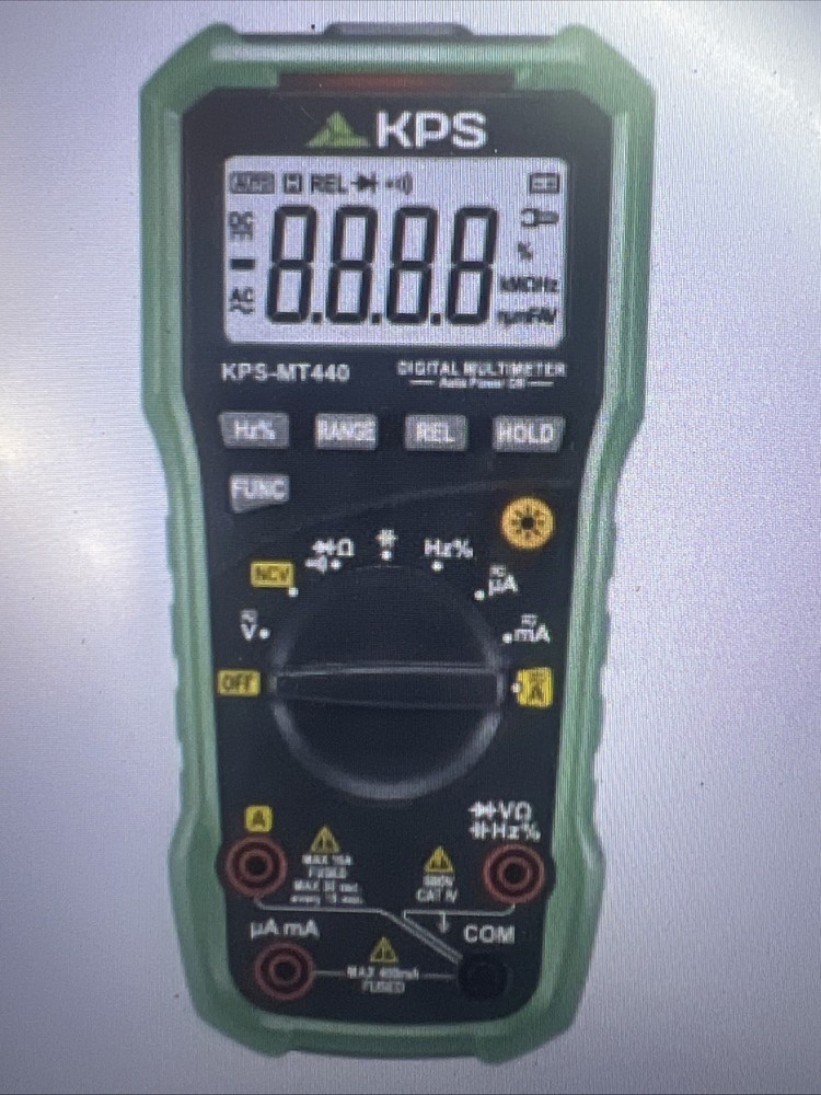 KPS By POWER PROBE KPS- MT440 Automatic Digital Multimeter For AC/DC Voltage
