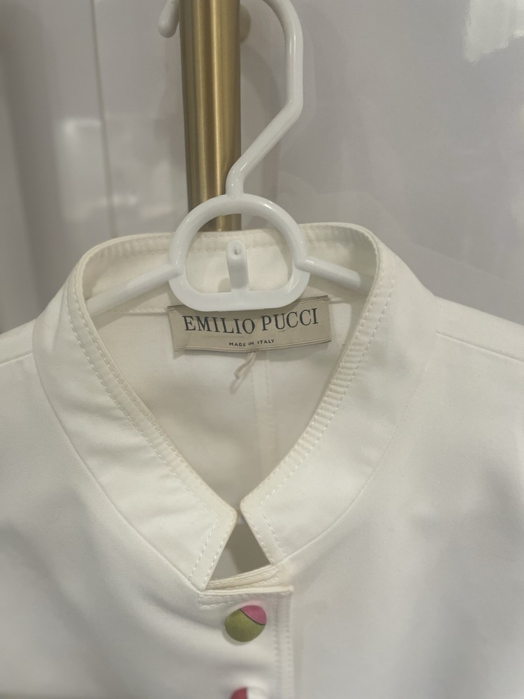 Pucci White Blazer Women’s Jacket Designer