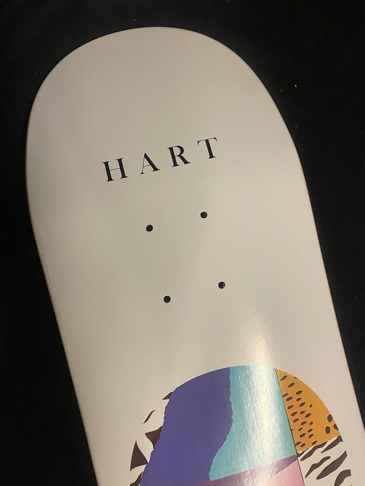 RARE SIGNED Kelly Hart Visit Skateboard Deck Berrics AUTOGRAPHED