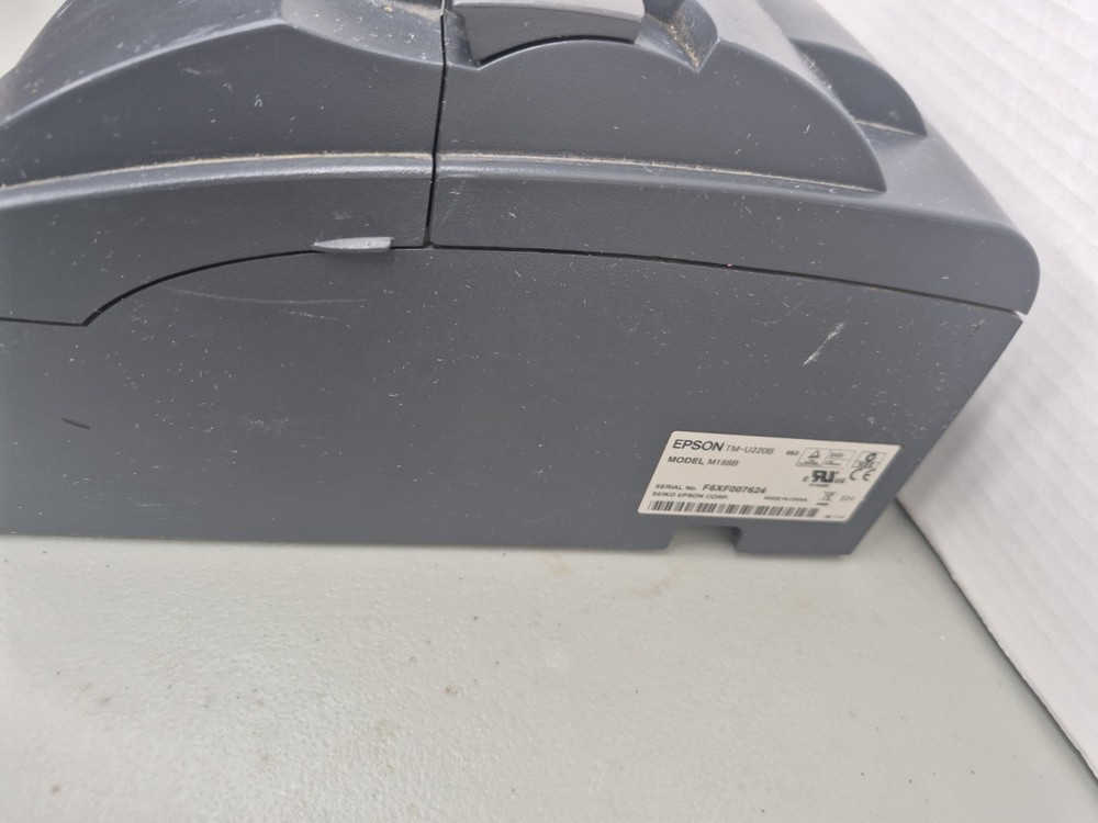 Epson TM-U220B M188B POS Printer (As Is) UNTESTED