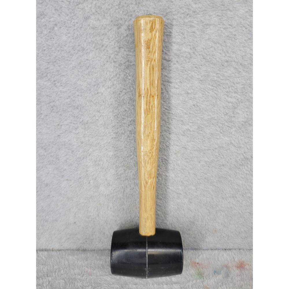 Rubber Mallet Wooden Handle Soft Face Hammer Tool