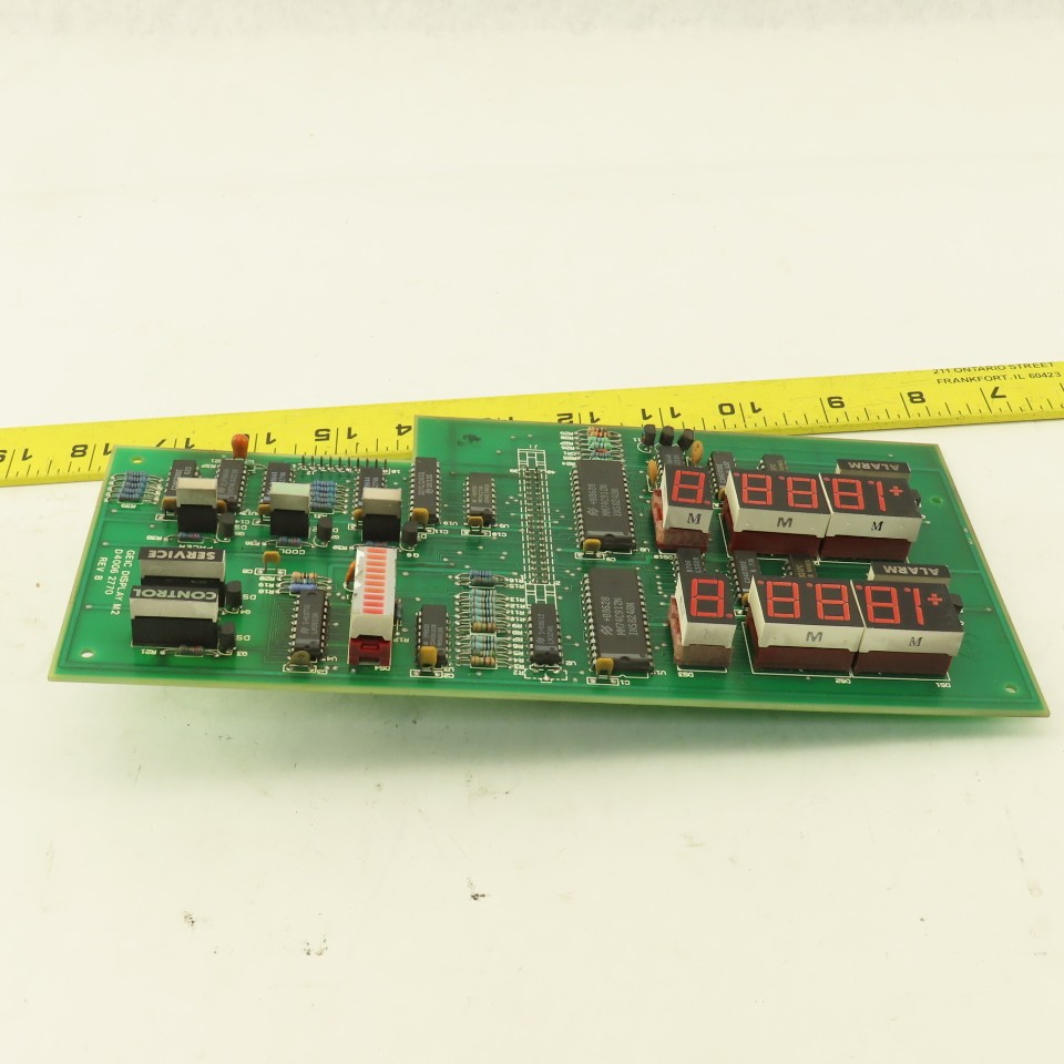 General Eastern D 4006 2770 Hygrometer M2 Display Circuit Board