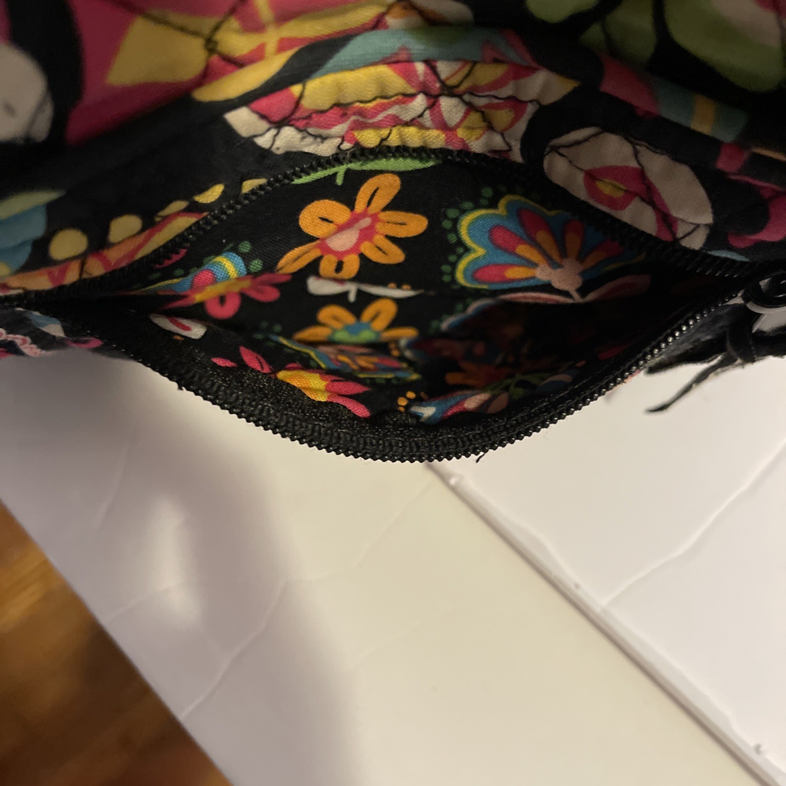 Vera Bradley Disney Parks Midnight with Mickey Mini Hipster Crossbody Purse Bag