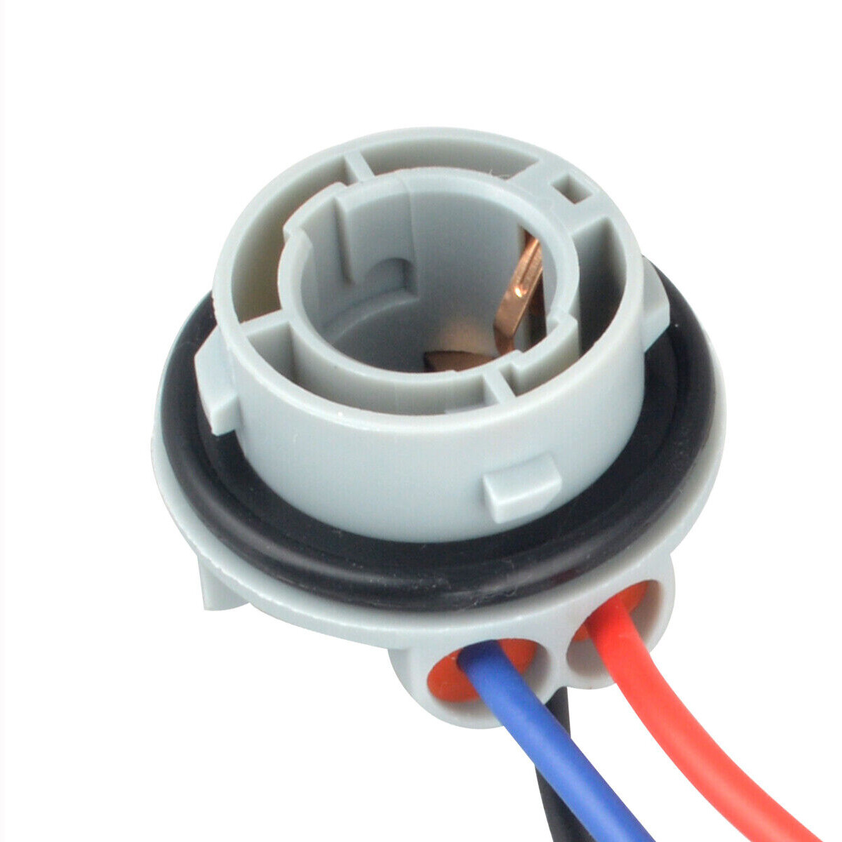 2pcs 1157 2057 2357 Tail Stop Brake Light Female Connector Socket Wiring Harness