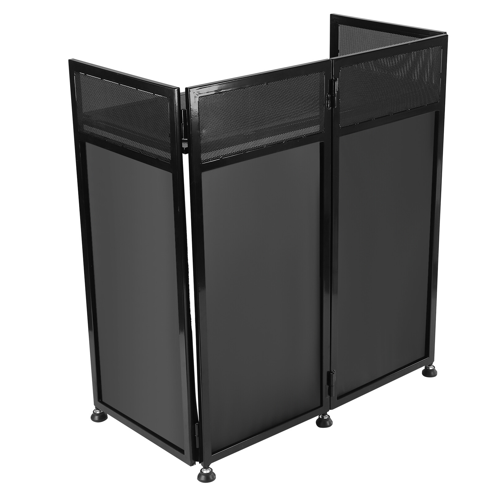DJ Event Facade Scrim Metal Frame Booth+Travel Bag Case+20" x 40" Flat Table Top