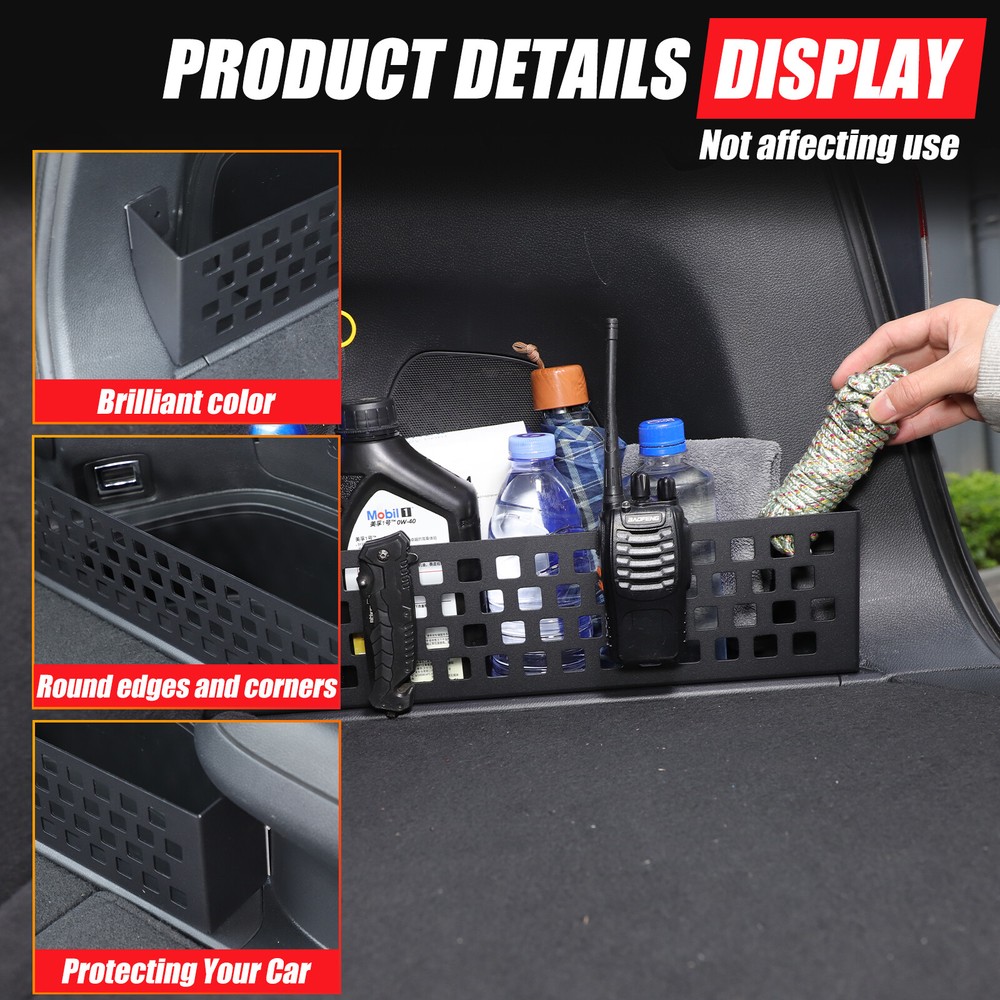 Storage Panel Rear Trunk Right Side Rack Storage For Honda Pilot 2016-2022