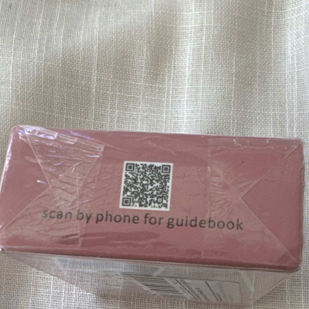Cute Ghost Tarot Card Deck with Guidebook QR Code SEALED
