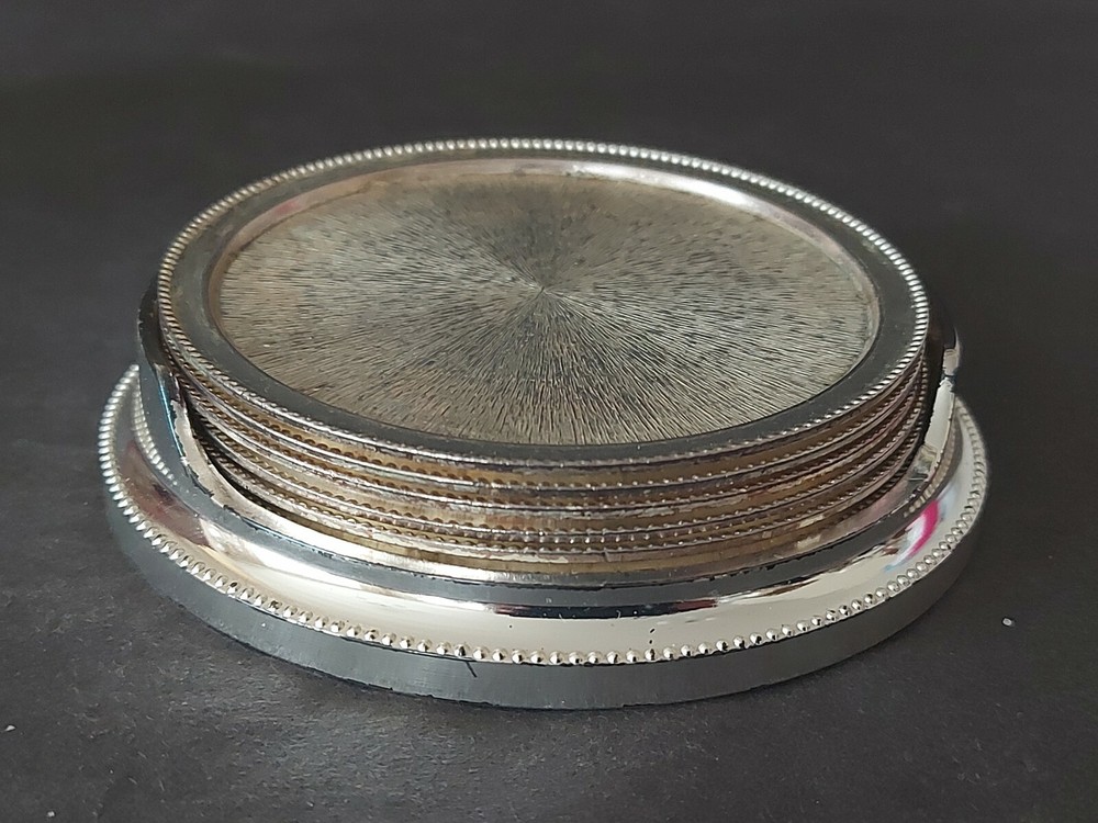 Lichfield Silver Plated Coasters Set
