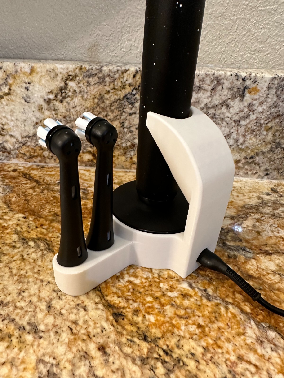 Oral B IO 10 Brush + Head Holder for round base / countertop organizer IO10