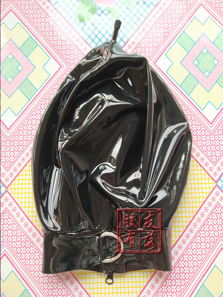 latex mask inflatable mask with lock zip D Ring CUTOMIZED
