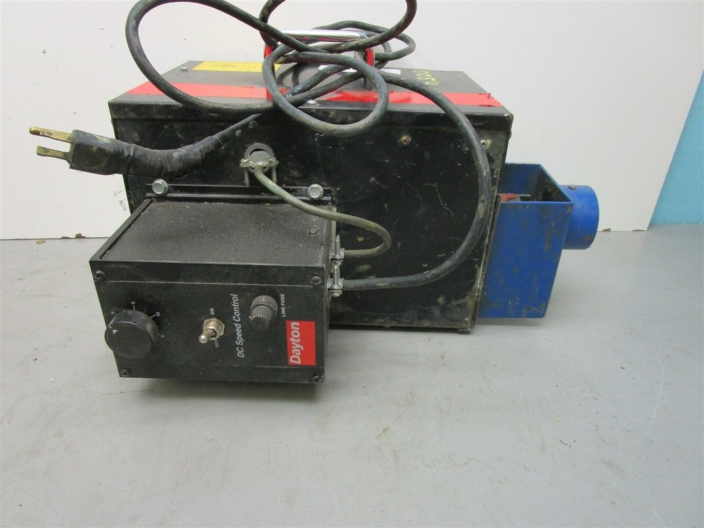 MAGUIRE LIQUID COLOR CONTROLLER With Dayton 5X412H Speed Controller