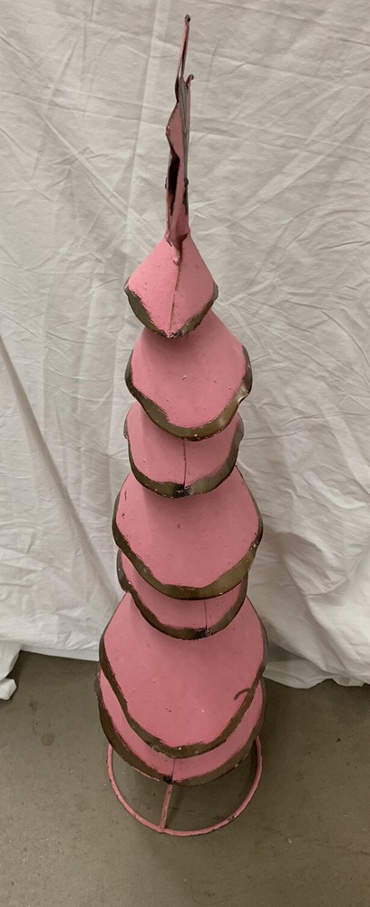 Metal Pink Christmas Tree Medium Size 41.inch