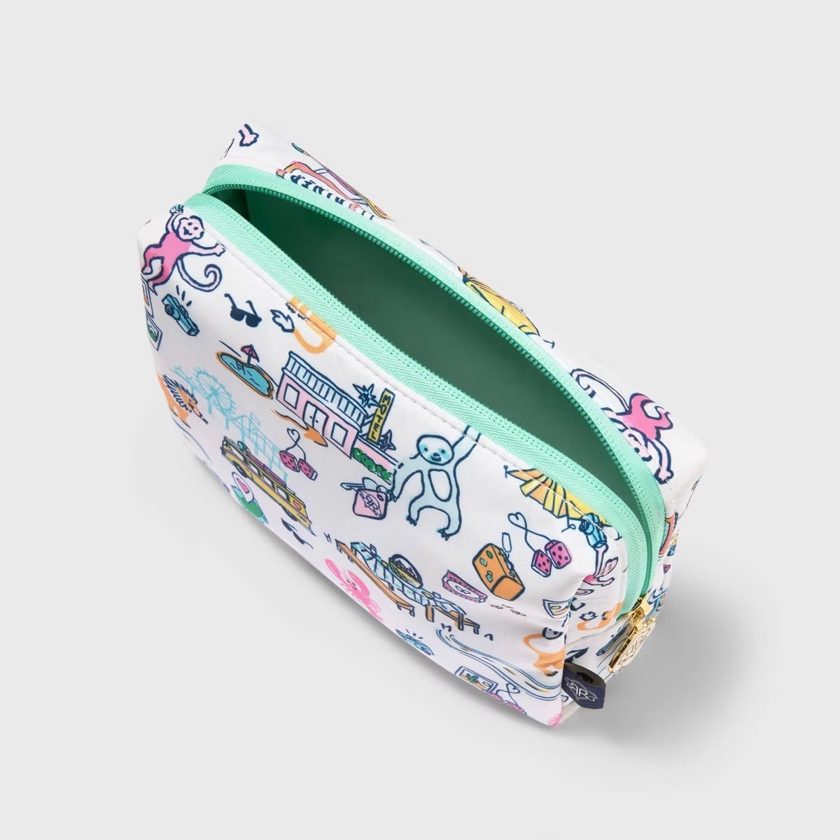 Roller Rabbit x Target- 4pc Floral Vines Multi-Purpose Pouch Set Roadtrip NWT