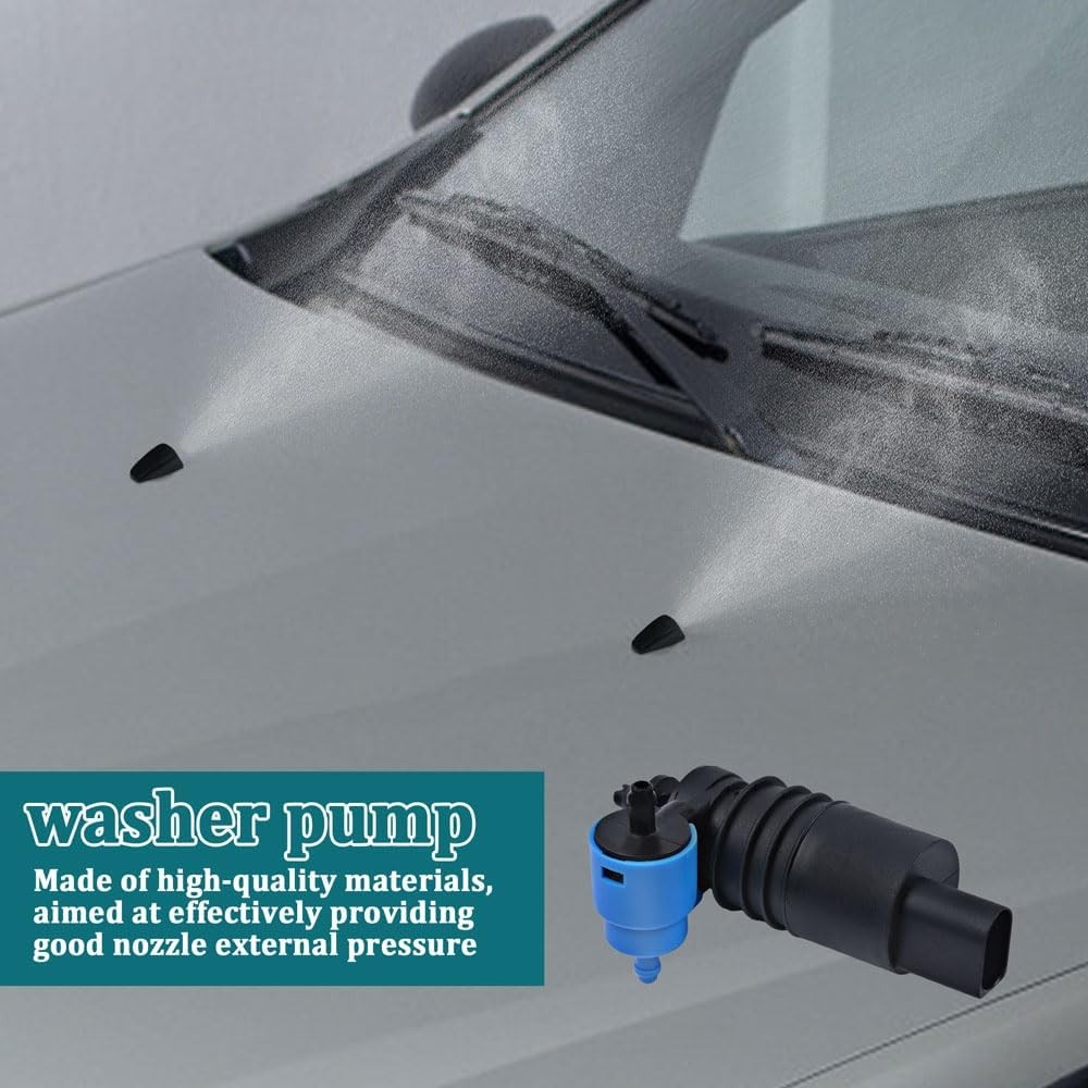 Windshield Washer Fluid Pump Replacement, with...