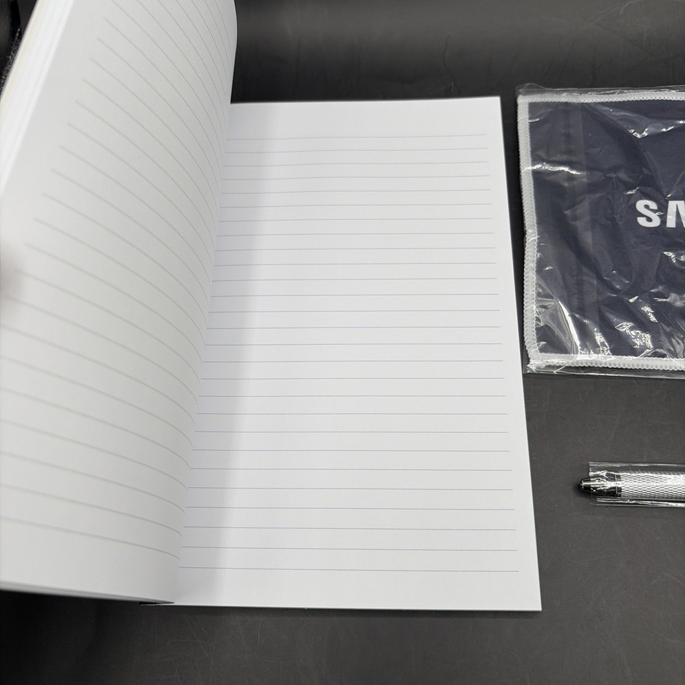 New Unique Samsung Notepad Notebook with Measuring Pen & Cloth