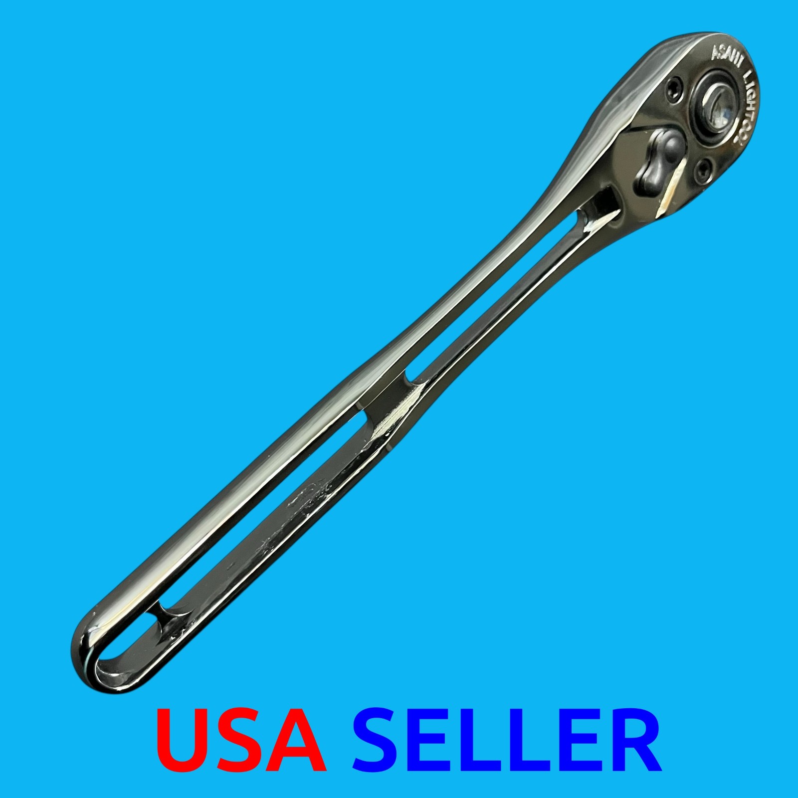 Asahi LVR3180   3/8 inch drive Quick-Release LIGHTOOL Ratchet low backdrag