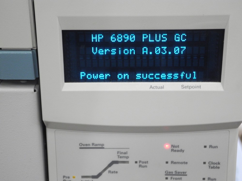 AGILENT 6890 GC SPLIT/SPLITLESS CAPILLARY COLUMN INJECTION INLET ASSEMBLY