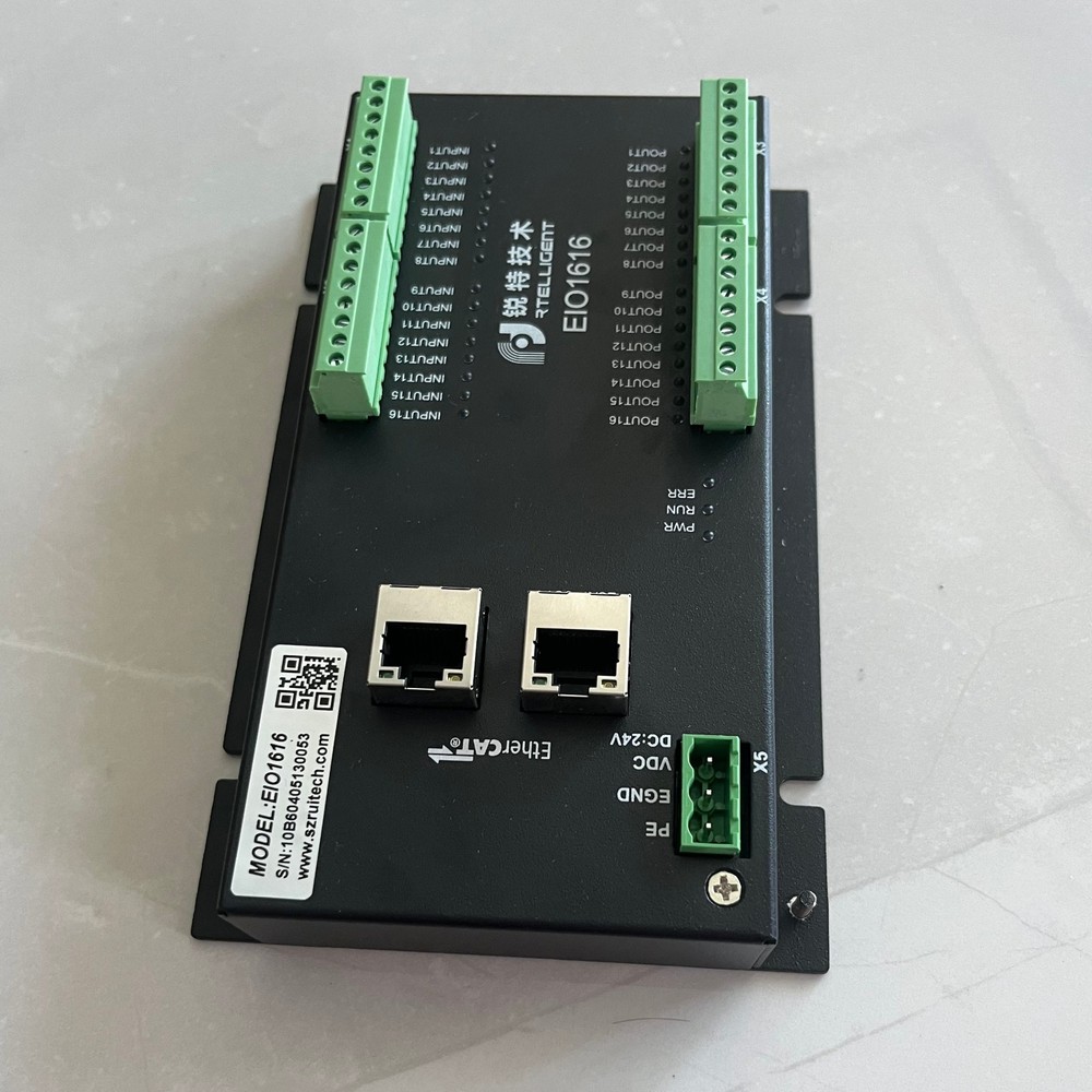 EIO1616 Ethercat lO Module 16 NPN Common Input Cathode Output Ports Controller