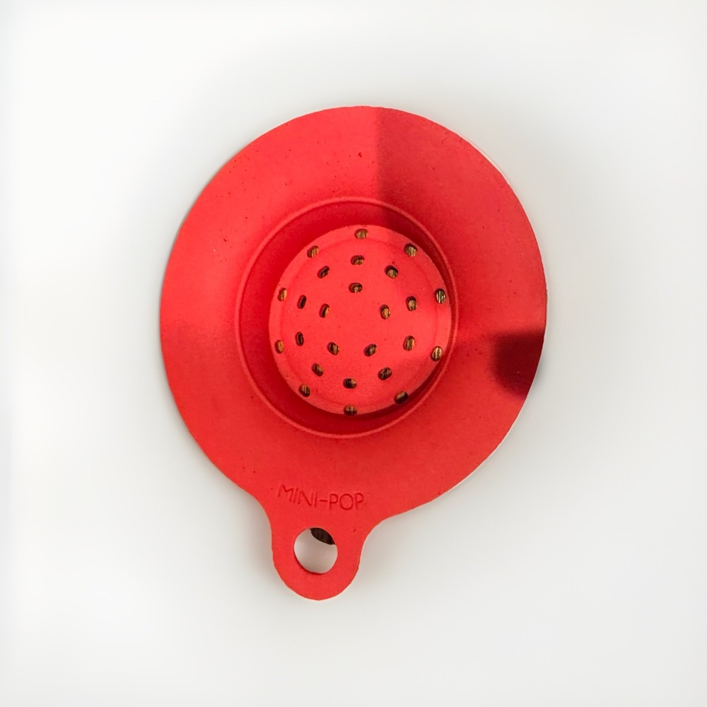 Glass Popcorn Popper Microwave Micro Pop 3 Qt Ecolution Red