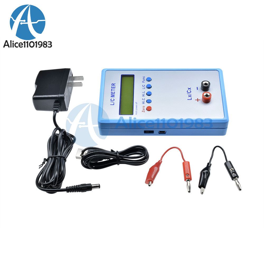 High Precision L/C Inductance Inductor Capacitance Multimeter Meter LC200A Tool