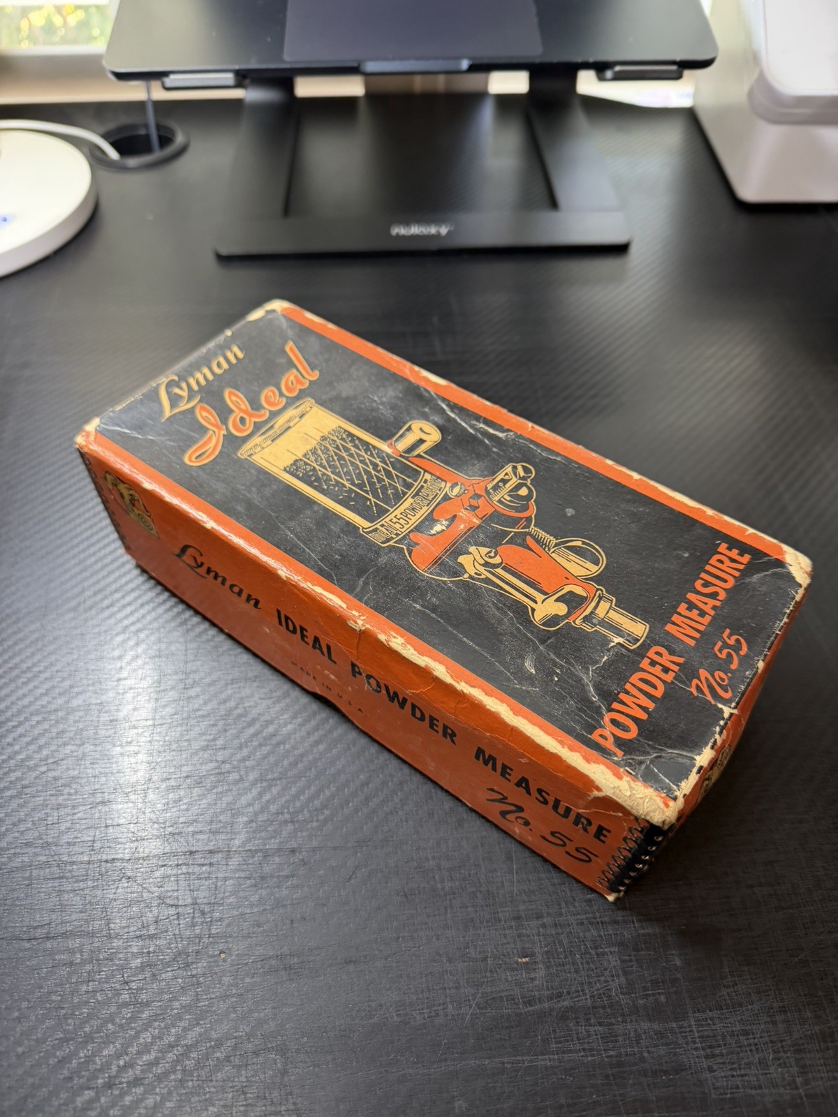 Vtg. Lyman Ideal Powder Measure #55 w/ Box