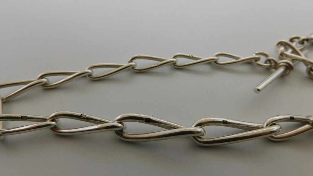 Silver pocket watch chain pocket watch silver chain A116