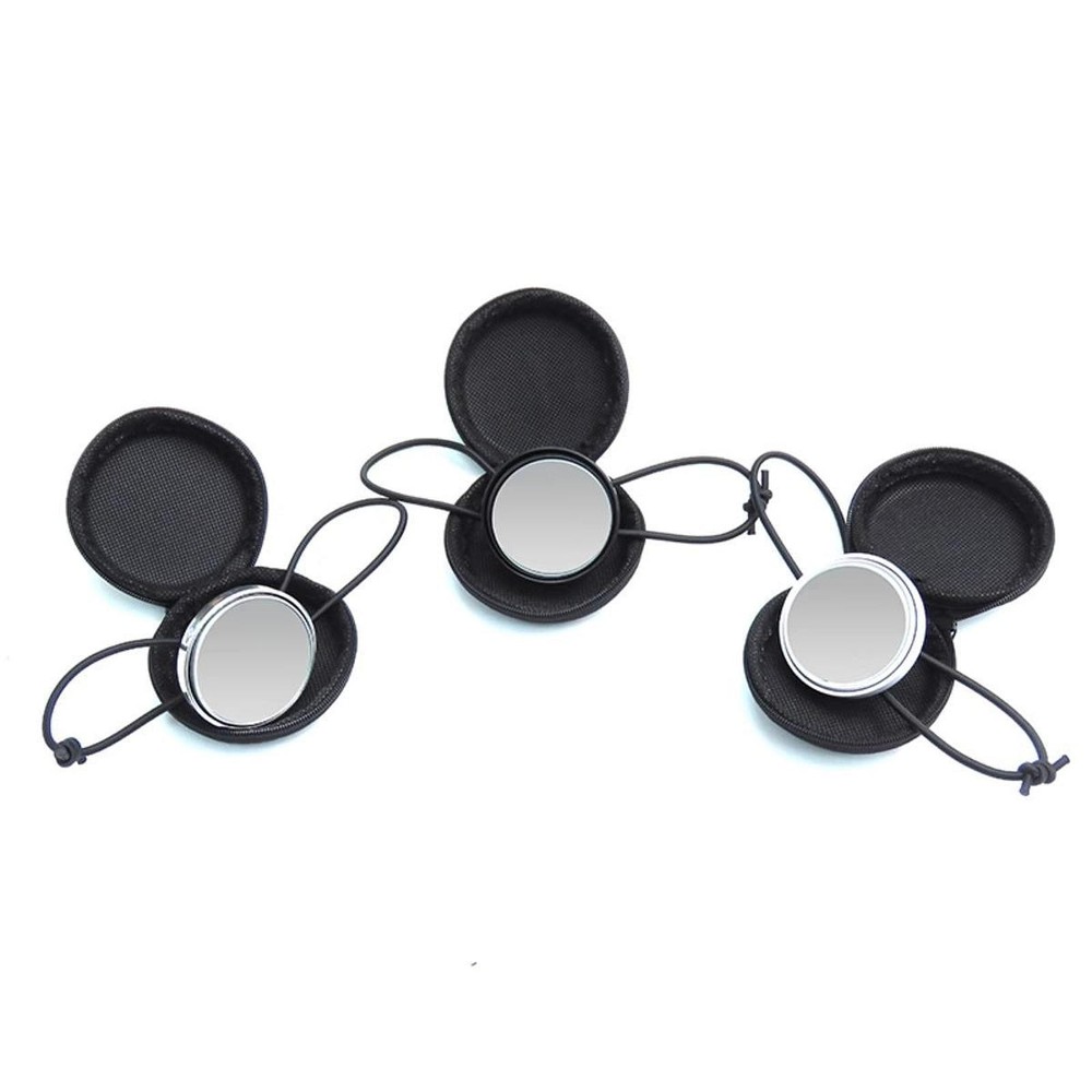 Adjustable Convex Mirror for Diver Observation During Cave Exploration