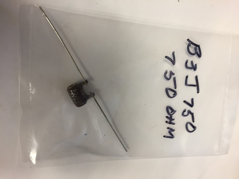 OHMITE B3J750 750 OHM 78 WATT RESISTOR NOS