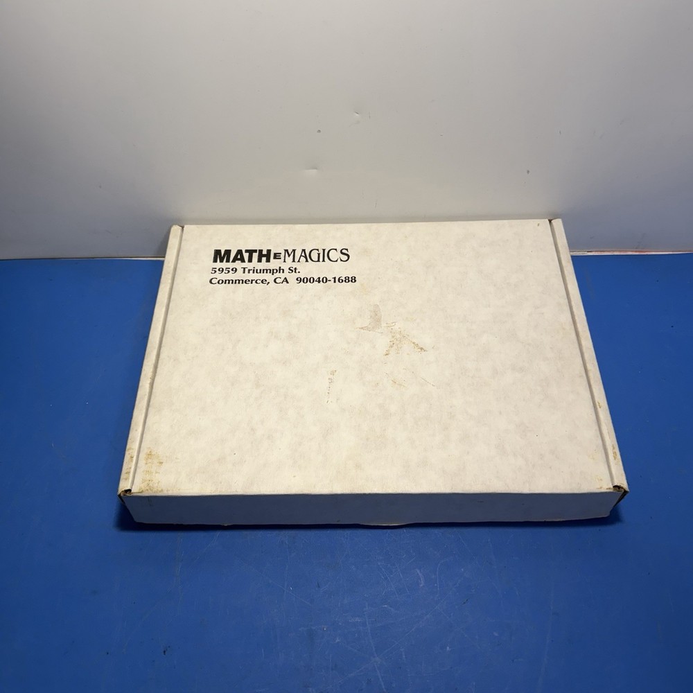 Math=Magics Arthur Benjamin VHS Set Book Sealed Tapes in Box