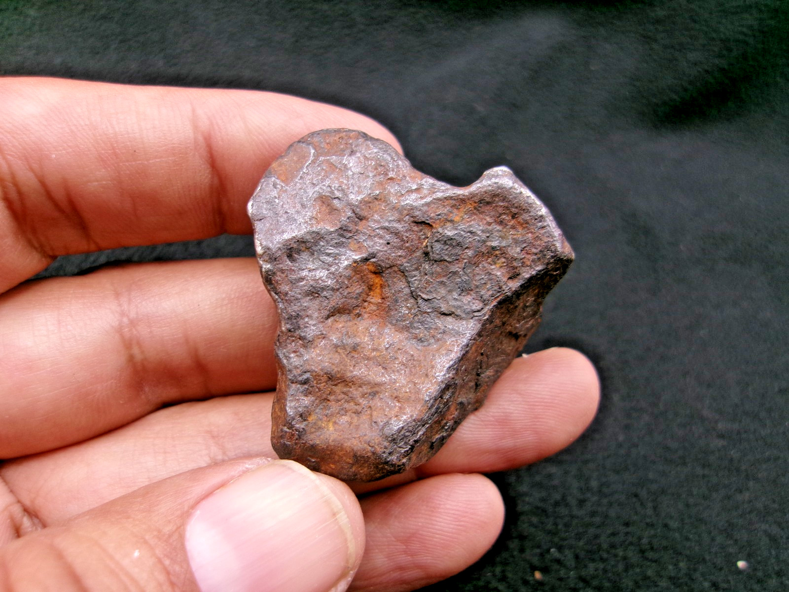 91.07 gram - AGOUDAL IRON METEORITE - IIAB Iron - Found in Morocco