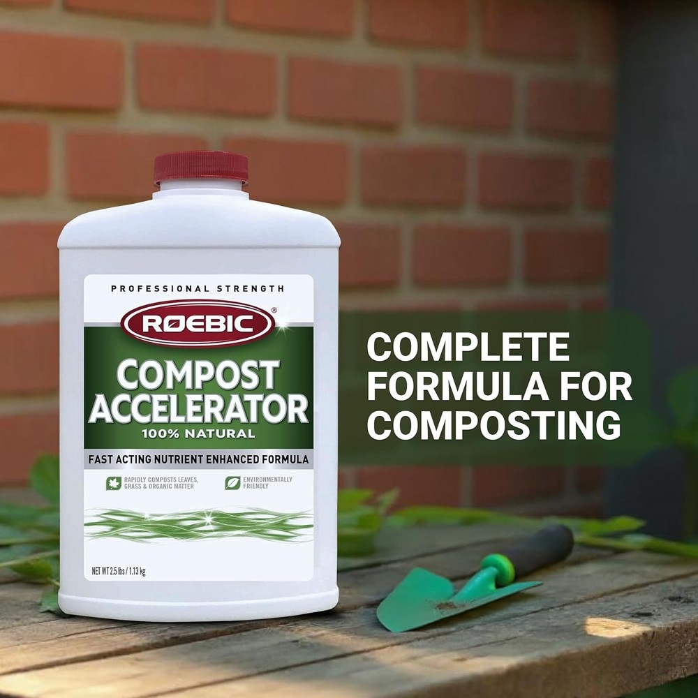 CA-1 Bacterial Compost Accelerator 2.5 lbs - Faster, Nutrient-Rich Compost