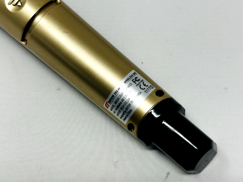 Diamond Magic Sing ET19KV Wireless Karaoke Replacement Microphone - Turns On