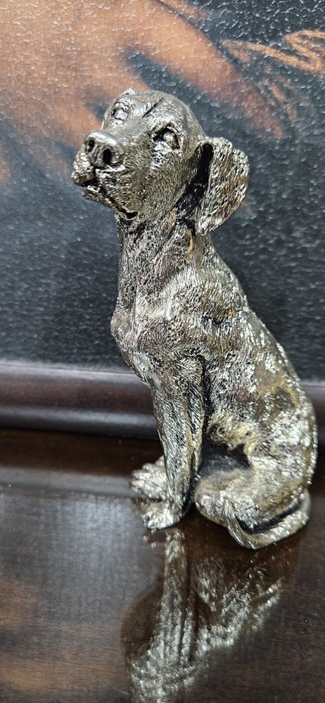 Dog Electroplating Silver 925 mark TEKFORM Silver Plated