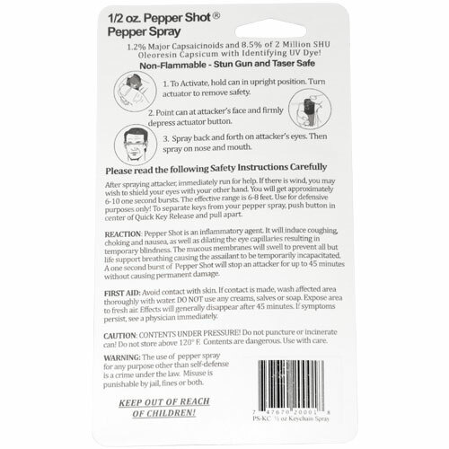Self Defense Personal Security Key Chain Pepper Spray