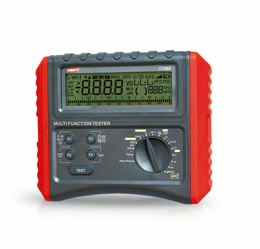 UNI-T UT595 Voltage Resistance Loop Phase consequence impedance RCD Electrica ✦K