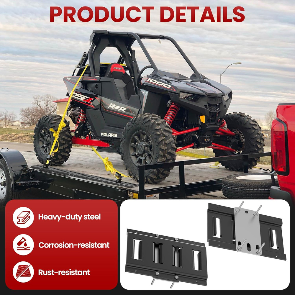 12 Pcs E Track Plate E-Track Backing Plate Installation Kit Heavy Duty E-Track