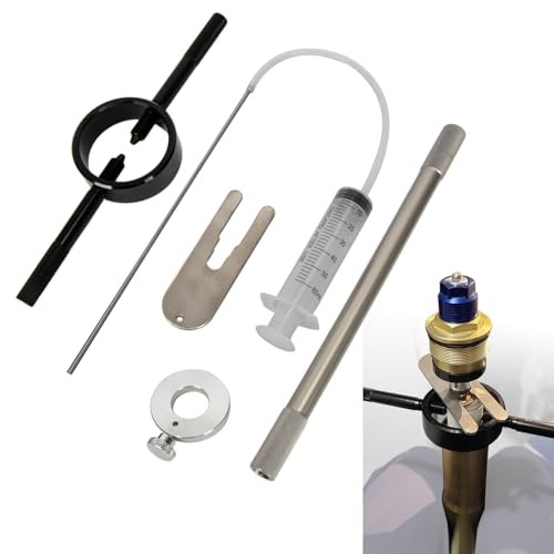 Motorcycle Fork Service Tool Kit - Fork Spring Compressor, Oil Level and