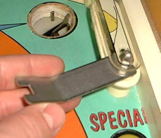 Pinball Post Head Tool - Helps Remove Playfield Plastics