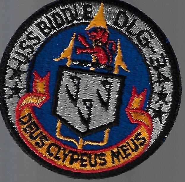USS Biddle DLG-34 Cloth Patch