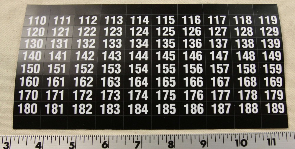 (AP) AUTOMATIC PRODUCTS model 121 122 123 SNACK MACHINE SELECTION SHEET LABEL