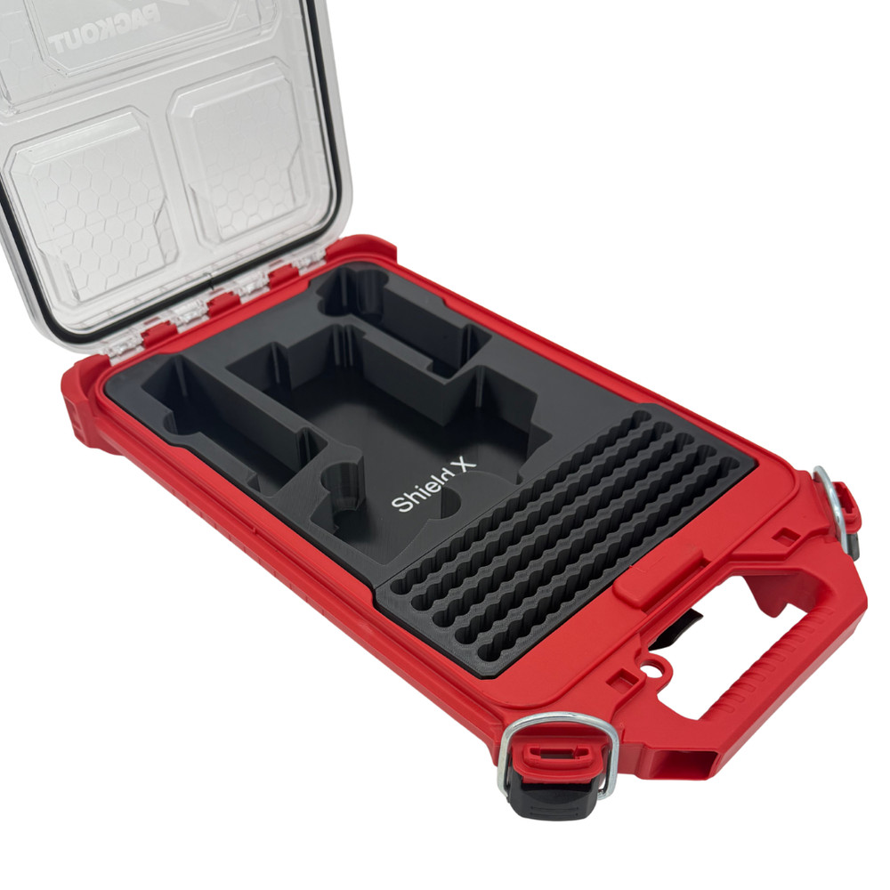 Smith & Wesson M&P9 Shield X with Optic & Light Insert for Milwaukee Packout