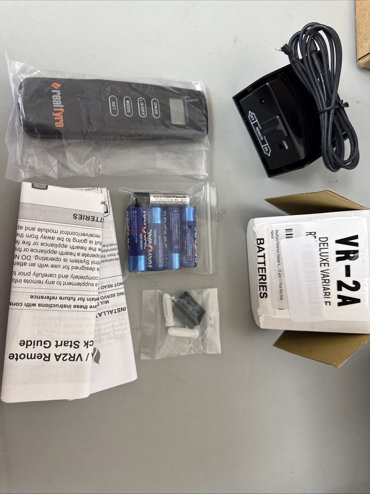 RealFyre Peterson Deluxe Variable Flame Height Remote Receiver/Transmitter Kit